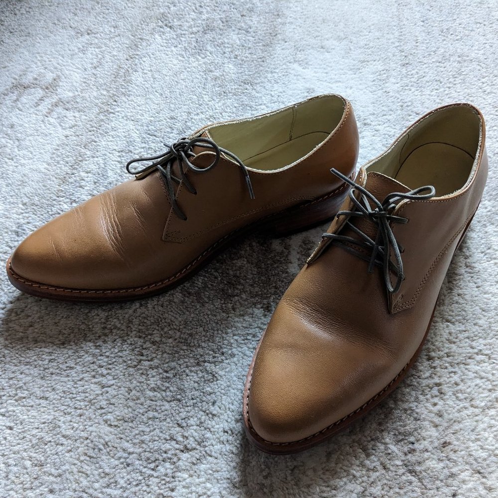 Nisolo almond James oxfords